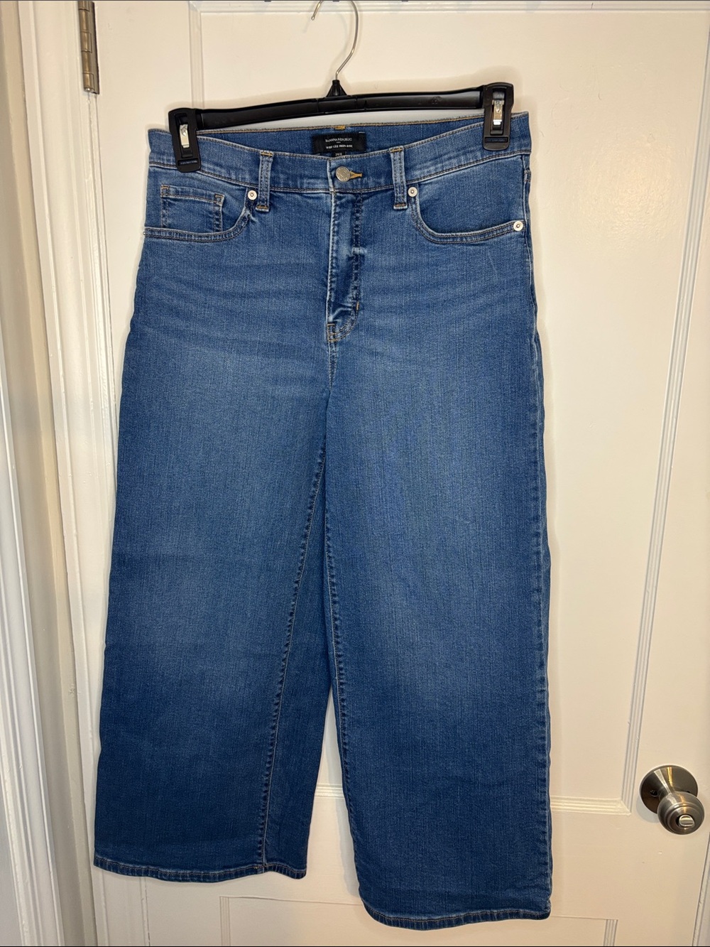 Banana Republic Blue Wide-Leg High Rise Jeans